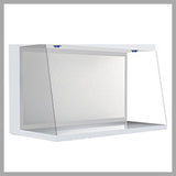 Abyvo | Horizontal Laminar Flow Cabinet - The transparent side glass windows maximize light and  visibility inside the cabinet, providing a bright and open working environment.